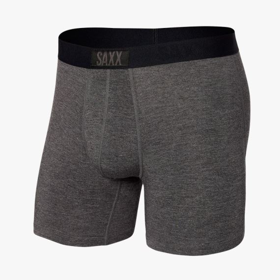 Pánske boxerky SAXX Vibe Graphite Heather