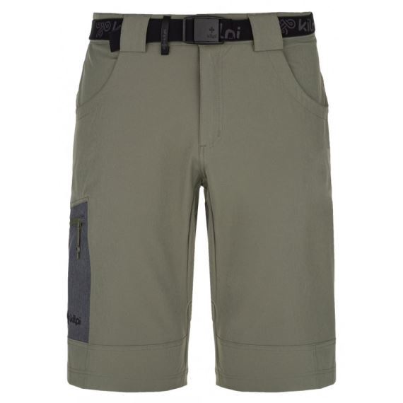 Pánske outdoorové šortky Kilpi Navia-M Khaki