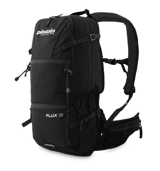 Turistický batoh Pinguin Flux 15L Black