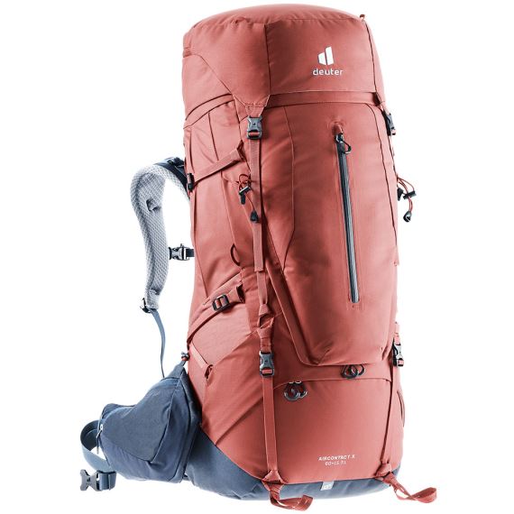 Deuter Aircontact X 60+15L SL redwood-ink