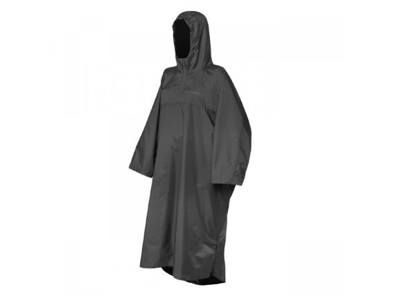 Trekmates Deluxe Poncho Black