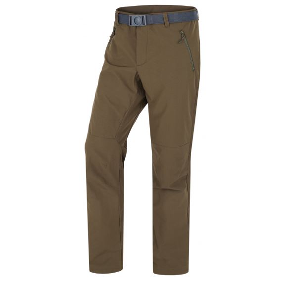 Pánske priedušné outdoorové nohavice Koby M Dark khaki