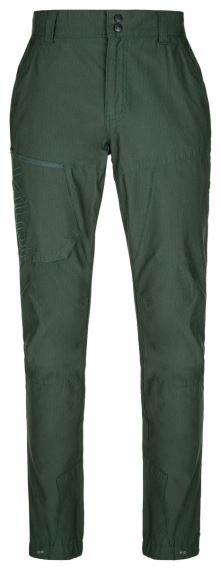 Pánske outdoorové nohavice Kilpi Jasper-M Dark Green