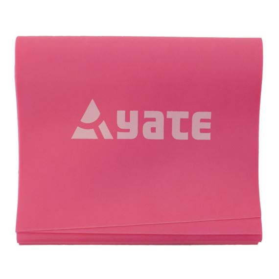 YATE Fit Band 200 x 12 cm stredne tuhý, červený