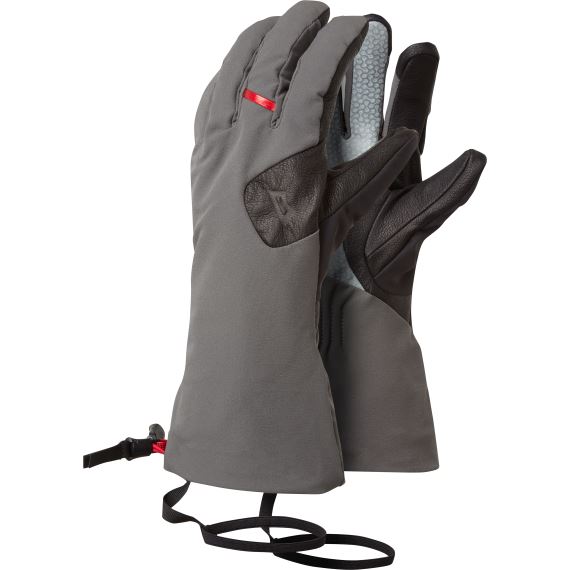 Pánske rukavice MOUNTAIN EQUIPMENTDirekt Gauntlet Shadow/Black