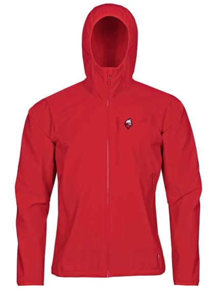 Pánska bunda High Point Atom 2.0 Hoody Jacket červená