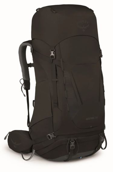 Osprey Kestrel 68L Black Turistický batoh