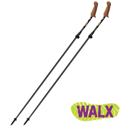 Turistické palice Fizan Walx Pro, dĺžka 117–130 cm