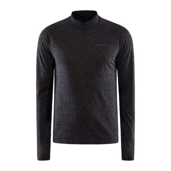 Pánske ľahké tričko ADV SubZ Wool LS 2 Black