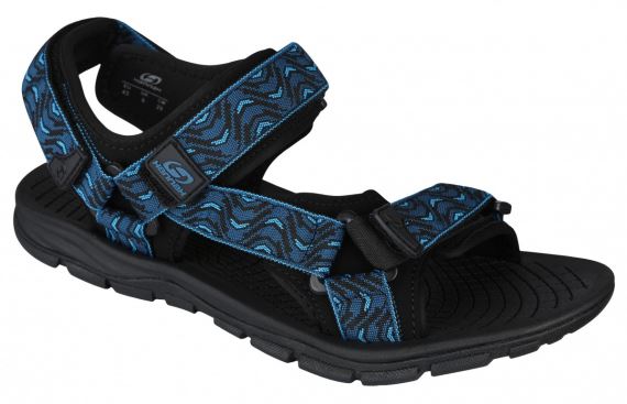 Unisex sandále Hannah Feet Moroccan blue (wave)