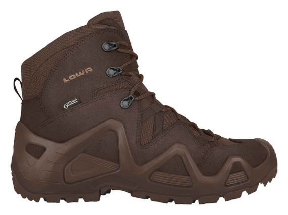 Vojenské topánky LOWA Zephyr GTX MID TF dark brown