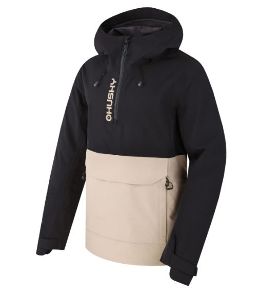 Pánsky Husky Hardshell Nabbi L black/beige