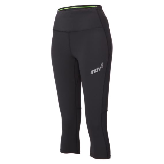 Dámske elastické nohavice INOV-8 Race Elite 3/4 Tight W Black XXS