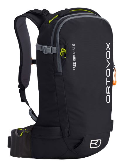 Lyžiarsky batoh ORTOVOX Free Rider 26L S Black raven