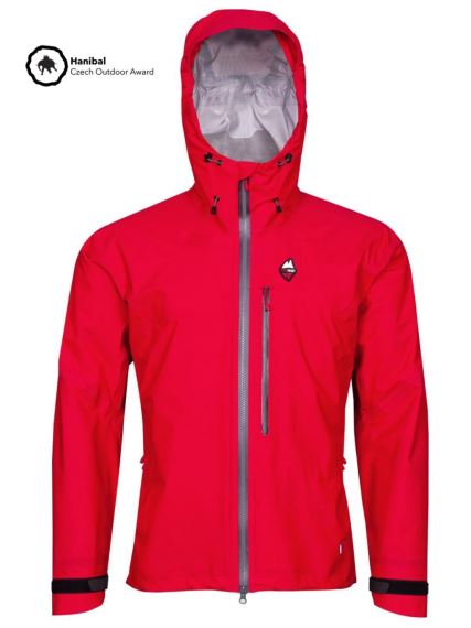 Pánska nepremokavá bunda High Point Cliff Jacket Red