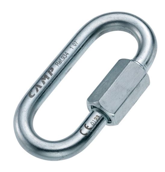 Karabína CAMP Oval Quick Link Steel 8 mm