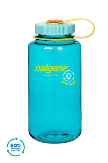 Fľaša Nalgene Wide Mouth Cerulean Sustain