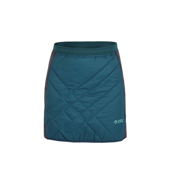 Direct Alpine Dámska zateplená sukňa Tofana Lady 2.0 emerald/anthracite