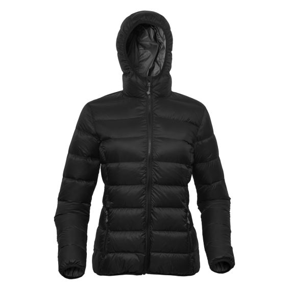 Dámska páperová bunda Warmpeace Tacoma Lady black/black