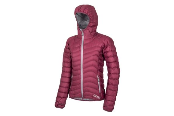 Dámska páperová bunda Ocún Tsunami Eco Women Rose maroon