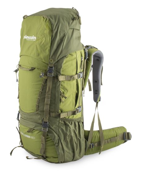 Batoh Pinguin Explorer 2020 60L khaki