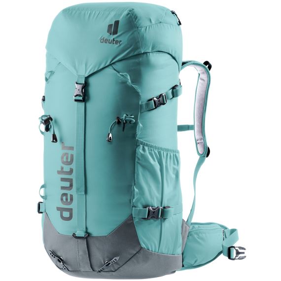 Dámsky turistický batoh Deuter Gravity Expedition 45+L SL dustblue/graphite