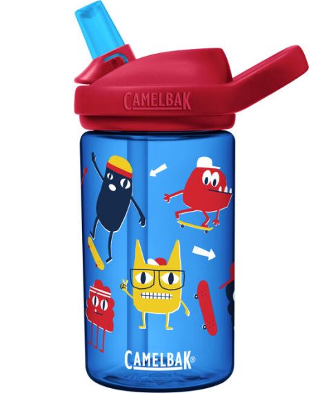 Detská fľaša Camelbak Eddy+ 400 ml skate monsters