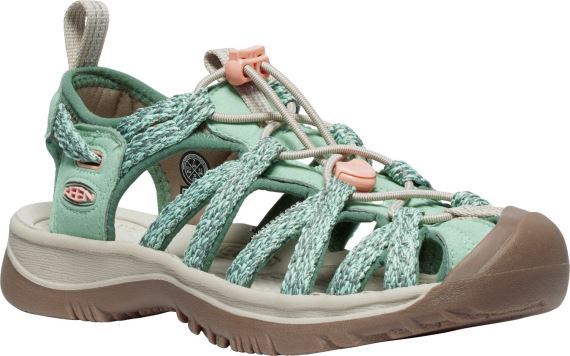 Dámske univerzálne sandále Keen Whisper Women granite green/peach parfait