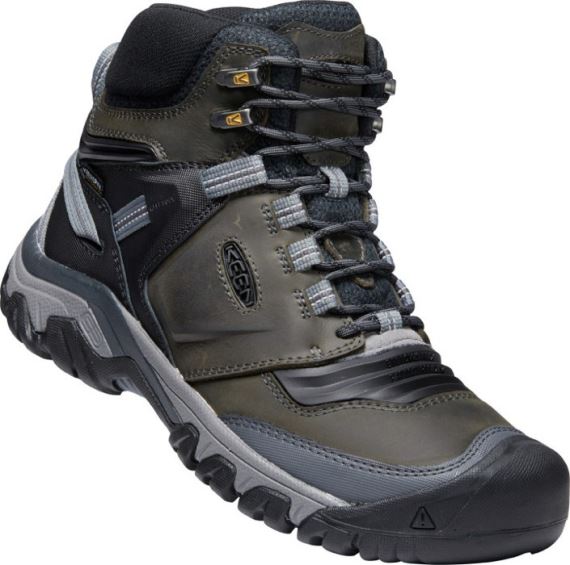 KEEN Ridge Flex Mid WP Pánske trekové topánky magnet/black