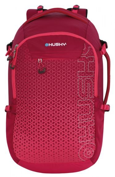 Turistický batoh Husky Campus 30L magenta