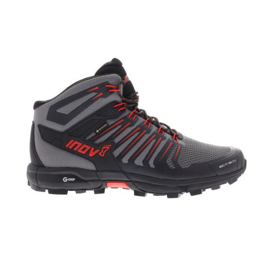 Pánske outdoorové topánky Inov-8 Roclite 345 GTX M (M) Grey/black/red