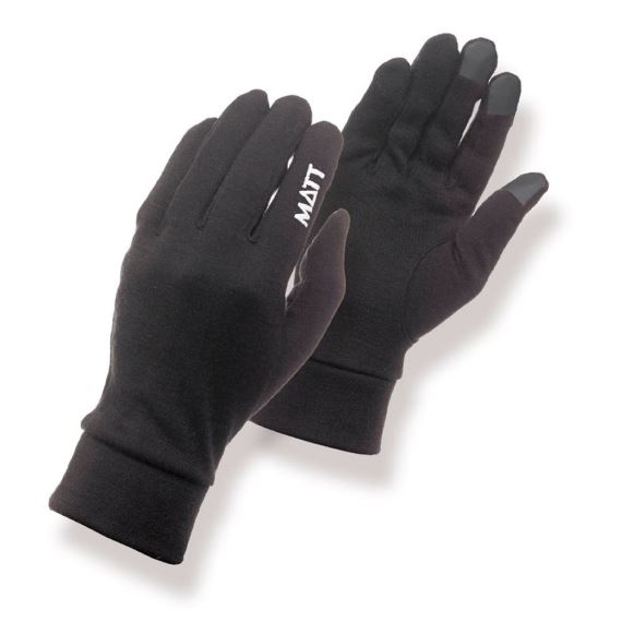 Rukavice MATT 3065 Inner merino Touch Black