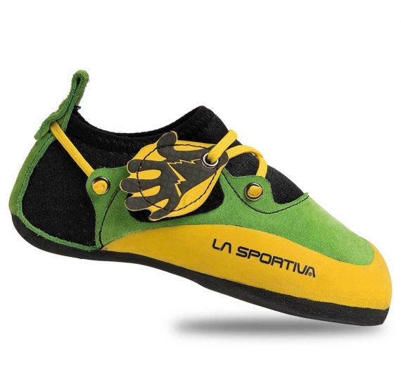 Detská lezecká obuv La Sportiva Stickit green/yellow