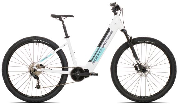 Dámsky elektrobicykel Rock Machine Storm INT e70-29 lady white/menthol