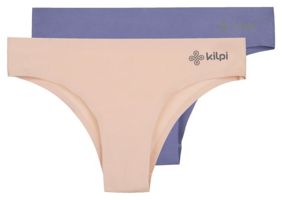 Dámske funkčné nohavičky 2 Pack Kilpi Nelia-W Dark Blue/Pink