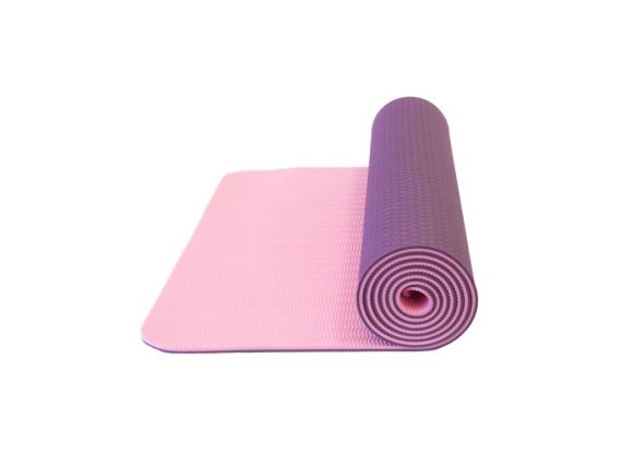 YOGA MAT YATE TPE- protišmykový povrch, fialová/ružová 1730x610x6 mm