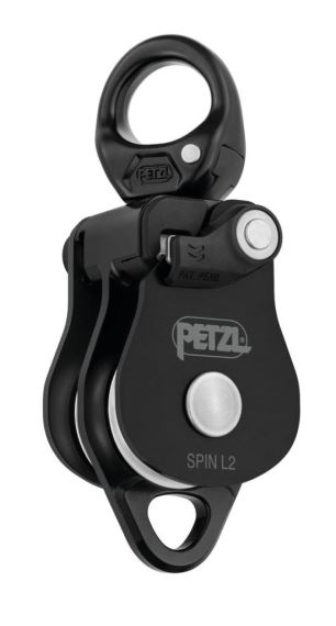 Kladka Petzl Spin L2 čierna