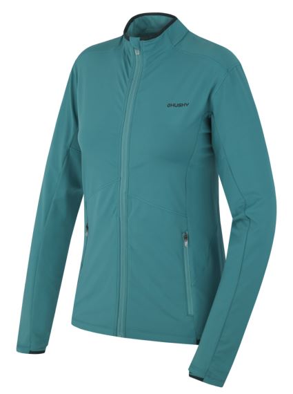 Dámska funkčná mikina Husky Tarp Zip L fd.turquoise