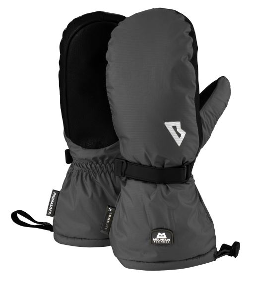 Pánske páperové rukavice MOUNTAIN EQUIPMENT Redline Mitt Black