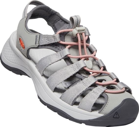 KEEN Astoria West Sandal Dámske šedé/koralové