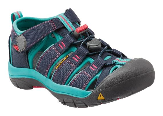 Sandále KEEN Newport H2 Children midnight navy/baltic