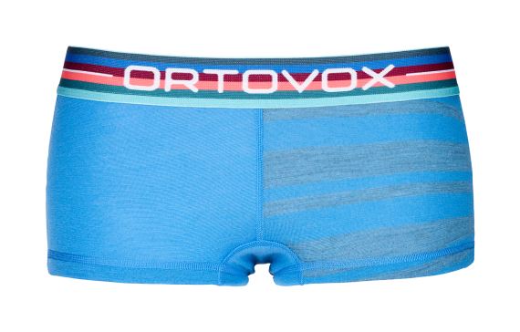 Dámske funkčné nohavičky ORTOVOX 185 Rock'n'Wool Hot Pants Sky blue