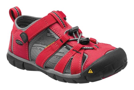 Detské sandále Keen Seacamp II CNX Youth racing red/gargoyle