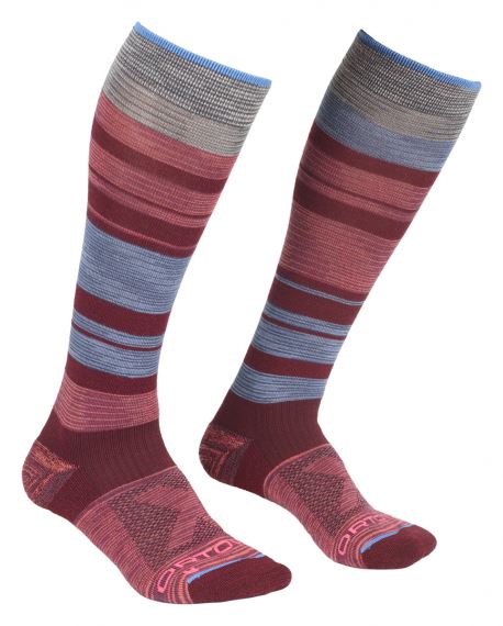 Dámske funkčné termo ponožky Ortovox All Mountain Long Socks multicolour