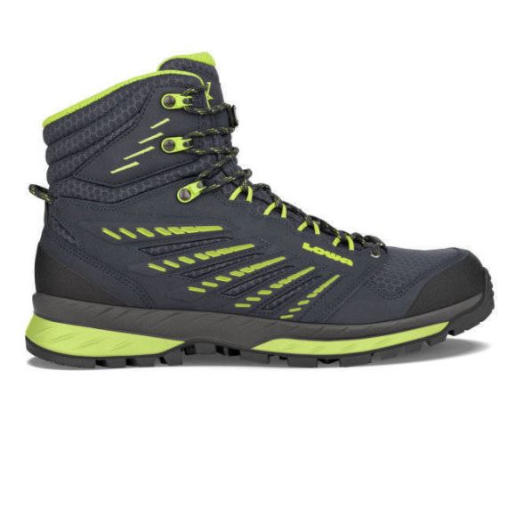 Pánske trekové topánky Lowa Trek Evo GTX Mid navy/lime