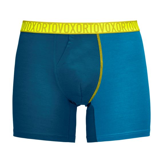 Pánske funkčné boxerky Ortovox 150 Essential Boxerky Petrol Blue