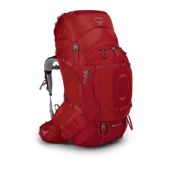 Dámsky batoh Osprey Ariel Plus 85L carnelian red