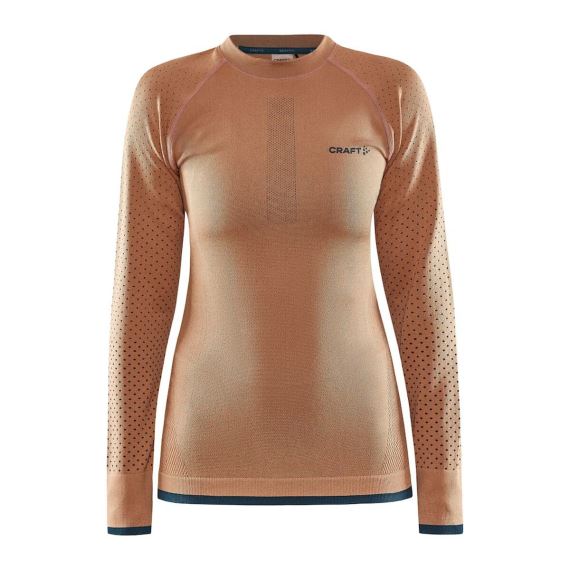 Dámske funkčné tričko Craft ADV Warm Intensity LS Pink L