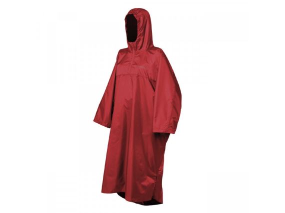 Trekmates Deluxe Poncho červené