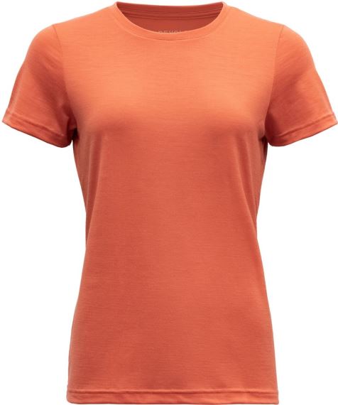 Dámske merino tričko Devold Eika merino 150 Tee WMN coral